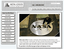 Tablet Screenshot of metallogos.com